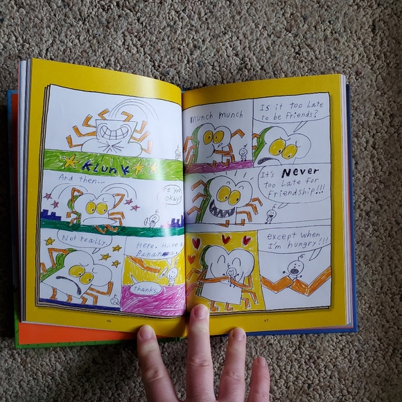 Children's Book Cat Kid Comic Club Hard Back Book - Picture 3 of 3